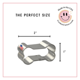 Dog Bone Cookie Cutter 2 in B1621