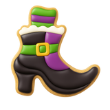 Witch Shoe Cookie Cutter 3.75 in B1635
