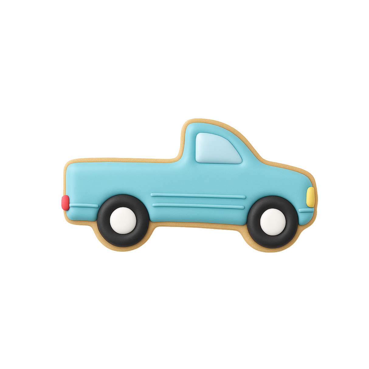 Pick Up Truck Cookie Cutter 4 in B1649
