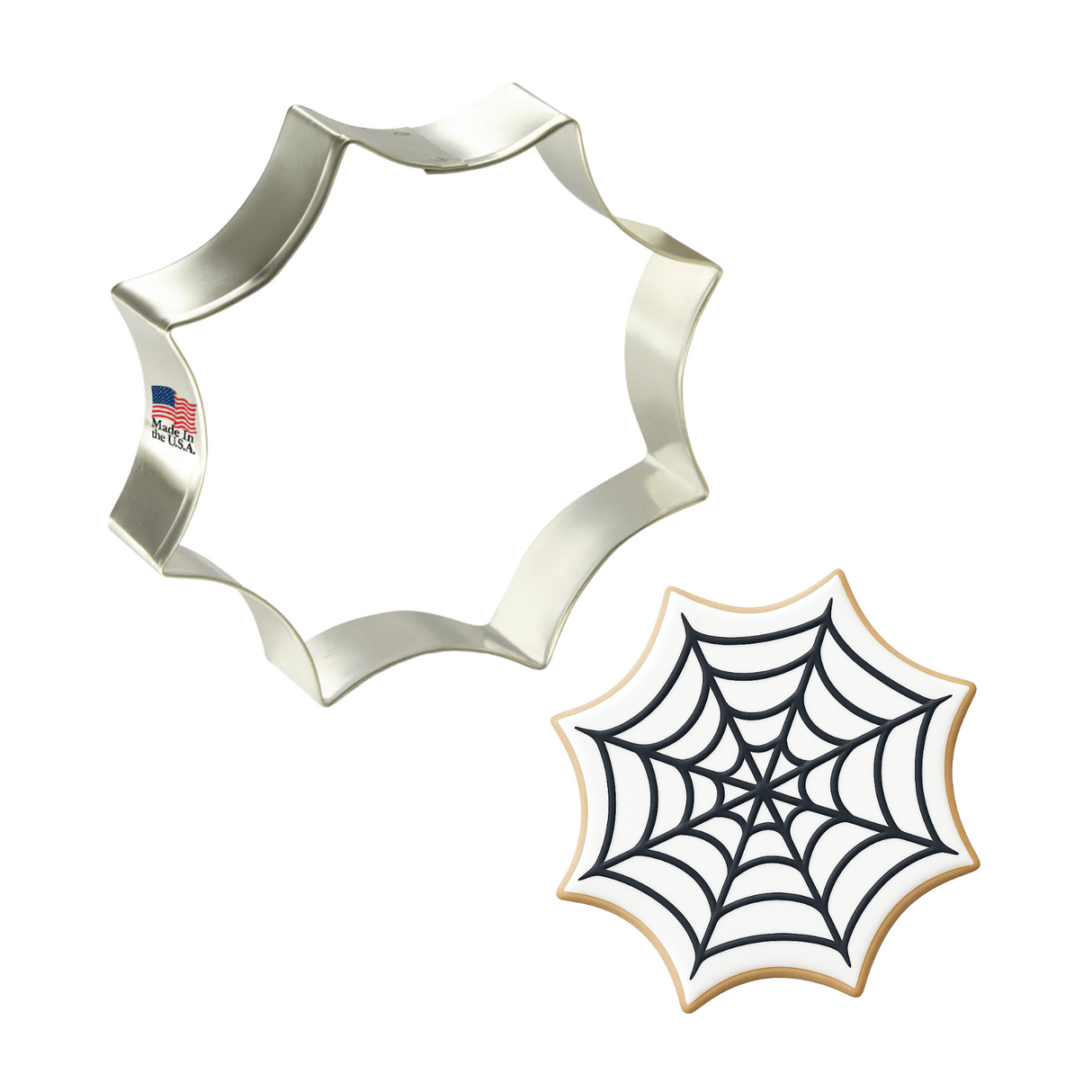 Spider Web Cookie Cutter 4.5 in B1662