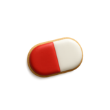 Pill Capsule Cookie Cutter 4 in B1681