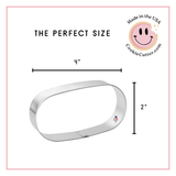 Pill Capsule Cookie Cutter 4 in B1681