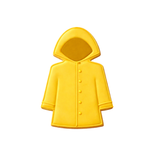 Raincoat Cookie Cutter 4 in B1682