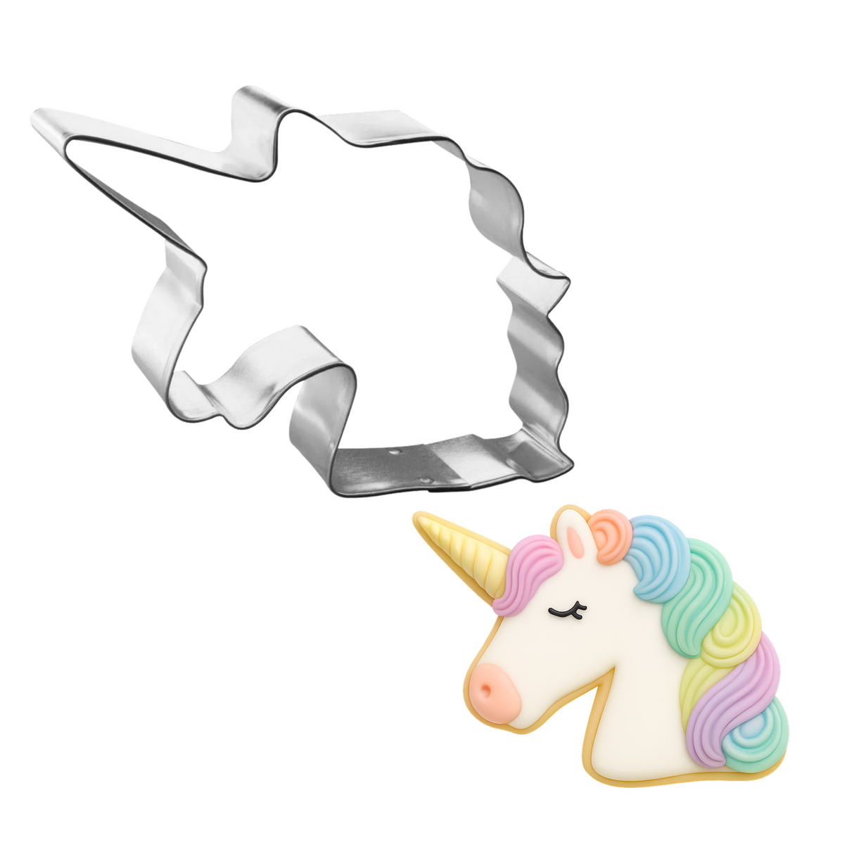Unicorn Birthday Baby Shower Cookie Cutter 4 Pc Set HS0457