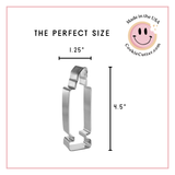 Syringe Cookie Cutter 4.5 in B1684
