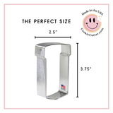 Pill Rx Bottle Cookie Cutter 3.75 in B1689