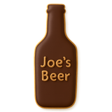 Soda or Beer Bottle Cookie Cutter 6 in B1718