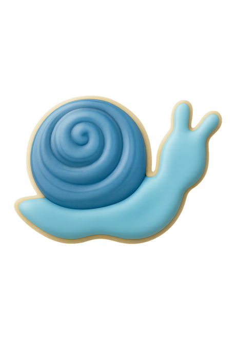 Snail Cookie Cutter 4 in B1719