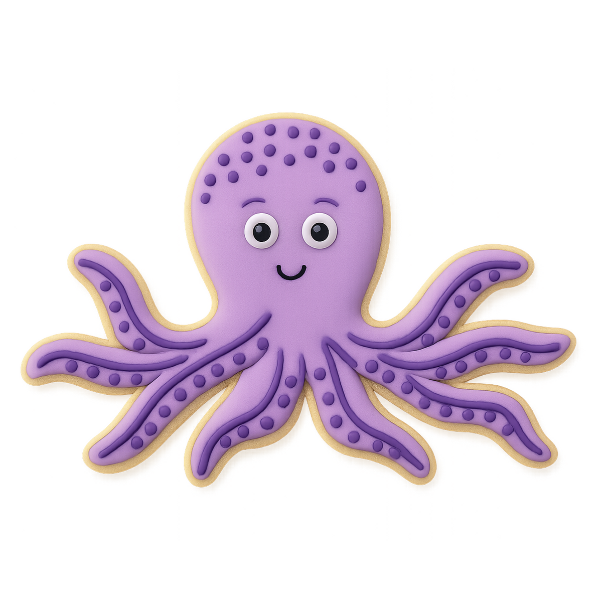 Octopus Cookie Cutter 5 in B1724