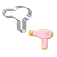 Hair Dryer Cookie Cutter 2.75 in B1725