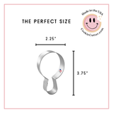 Mirror Cookie Cutter 3.75 in B1726