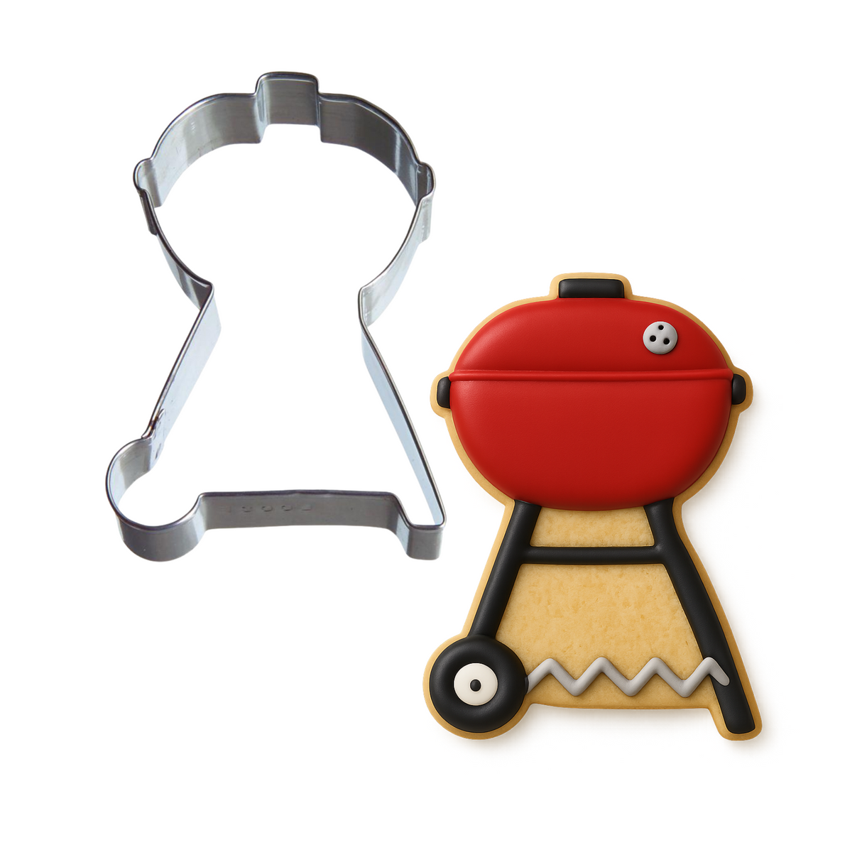 Charcoal Grill Cookie Cutter 3.5 In. B1732