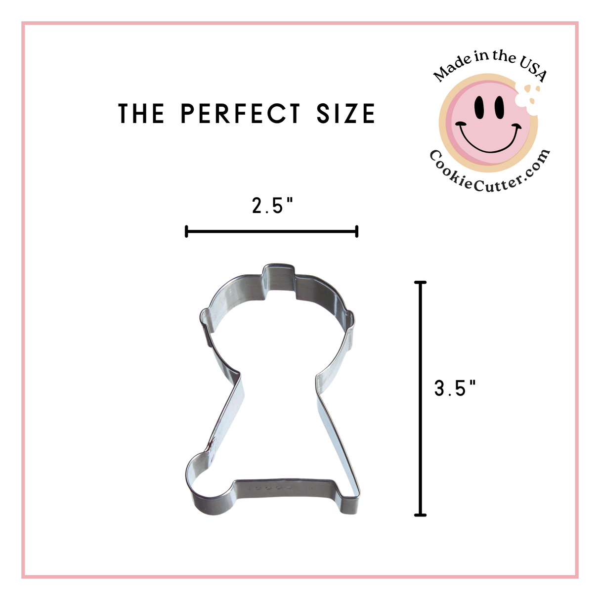 Charcoal Grill Cookie Cutter 3.5 In. B1732