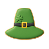 Pilgrim or Leprechaun Hat Cookie Cutter 3.25 in B1741