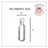 Wine Bottle Cookie Cutter 5 In. B1743