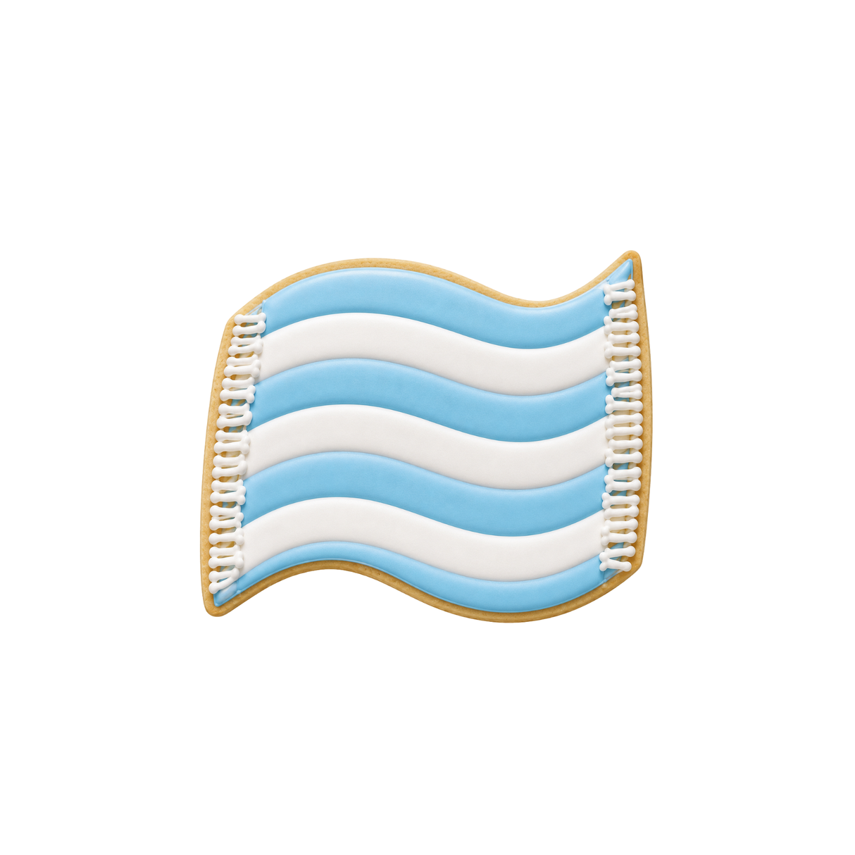 Beach Blanket Cookie Cutter 3 in B1745