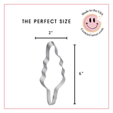 Long Stem Lavender Cookie Cutter 6 in B1777