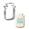 Farmhouse Milk Can Cookie Cutter 3.75 in B1898