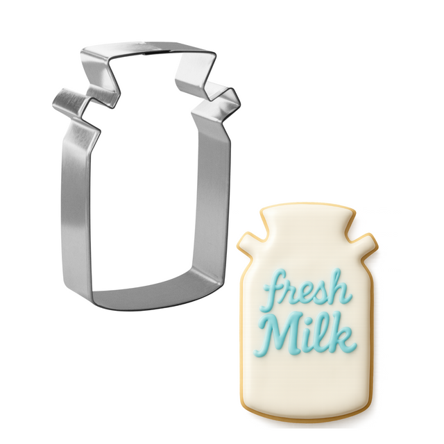 Farmhouse Milk Can Cookie Cutter 3.75 in B1898