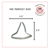 Witch Hat Cookie Cutter 4.5 in B2025