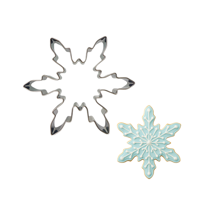 Fancy Snowflake Cookie Cutter 3.5 in B2028