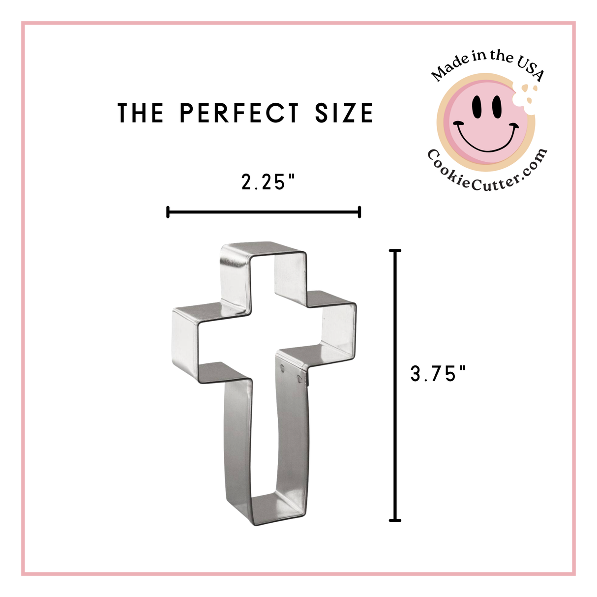 Cross Cookie Cutter 3.75 in B22