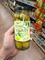 Lemon Stuffed Olives - Lemon-Stuffed Green Olives