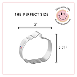 Pumpkin Cookie Cutter 3 in B511F