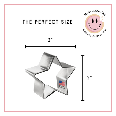 Star Five Point Cookie Cutter 2 in B573