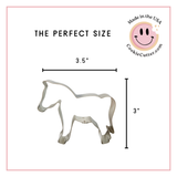 Horse Cookie Cutter 3.5 in B685F