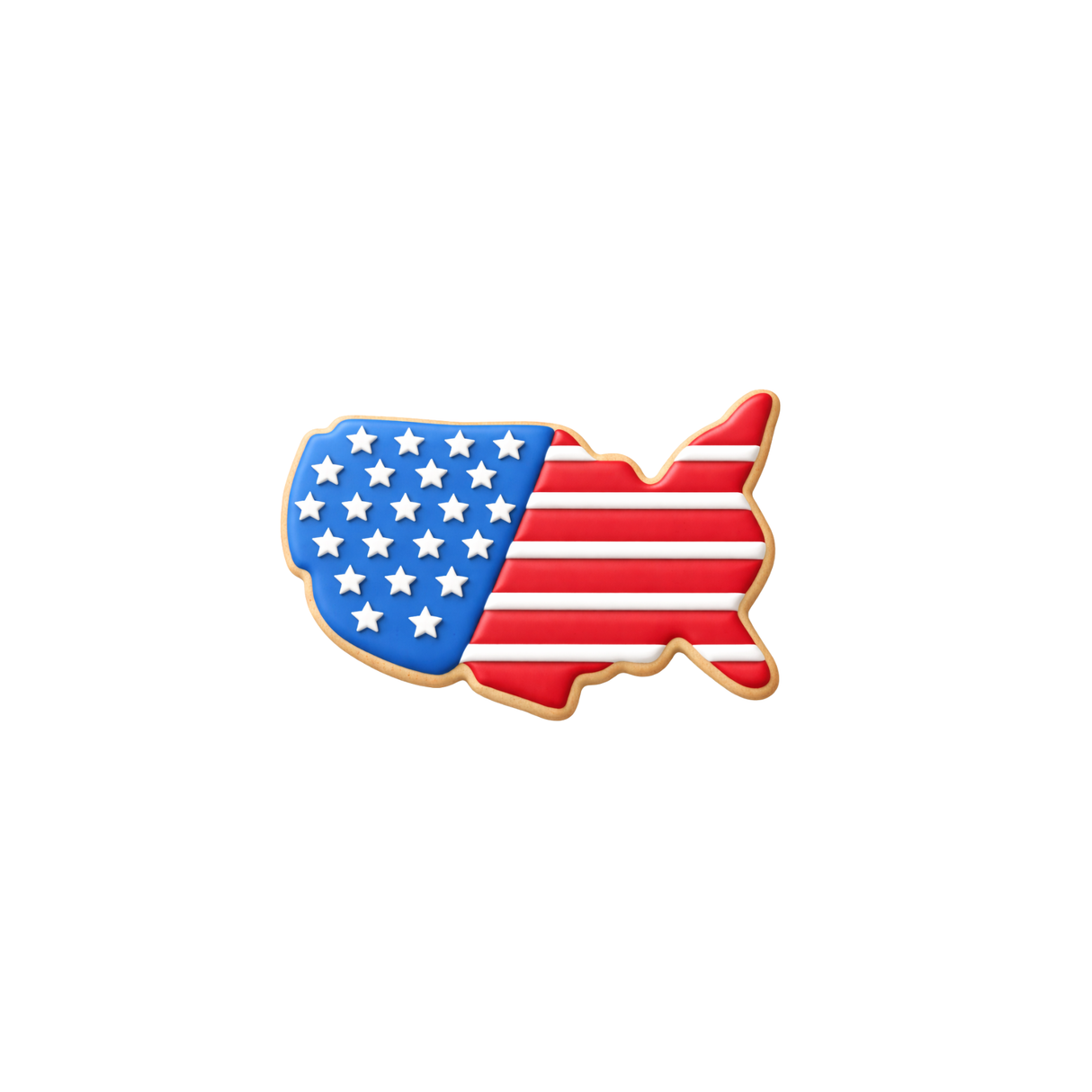 USA Map Cookie Cutter 3 in B771