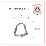 Bell Cookie Cutter 2.25 in B947