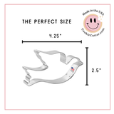 Flying Dove Cookie Cutter 4.25 in B984