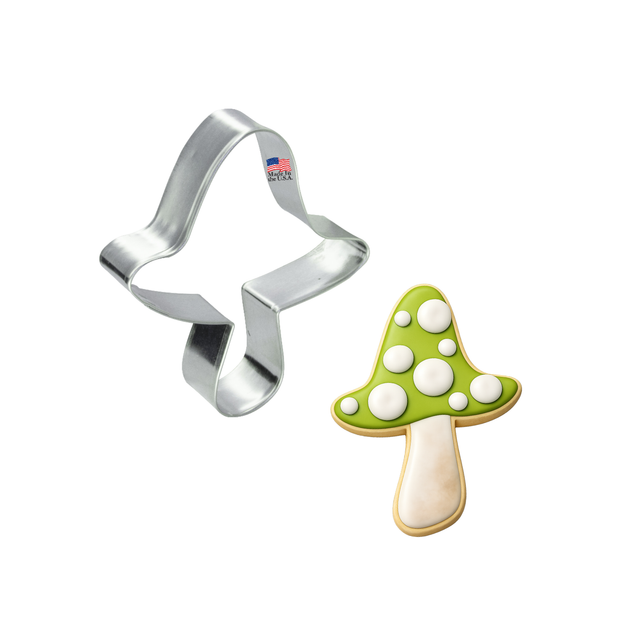Shitake Mushroom Cookie Cutter 3.25" B0990