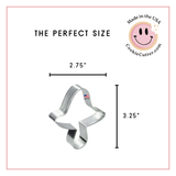 Shitake Mushroom Cookie Cutter 3.25" B0990
