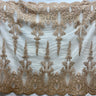 Embroidered Bridal Lace Fabric