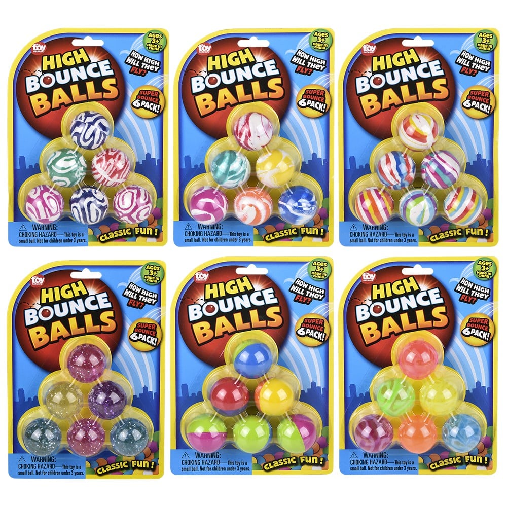 Hi-Bounce Balls Assortment (1 DZ)