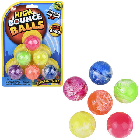 Marble Hi-Bounce Balls (1 DZ)