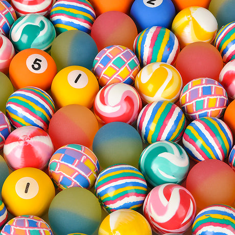 Hi Bounce Balls Mix (50 Pc Poly Bag)