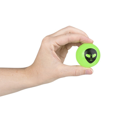 Glow Alien Hi-Bounce Ball (1 DZ)