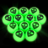 Glow Alien Hi-Bounce Ball (1 DZ)