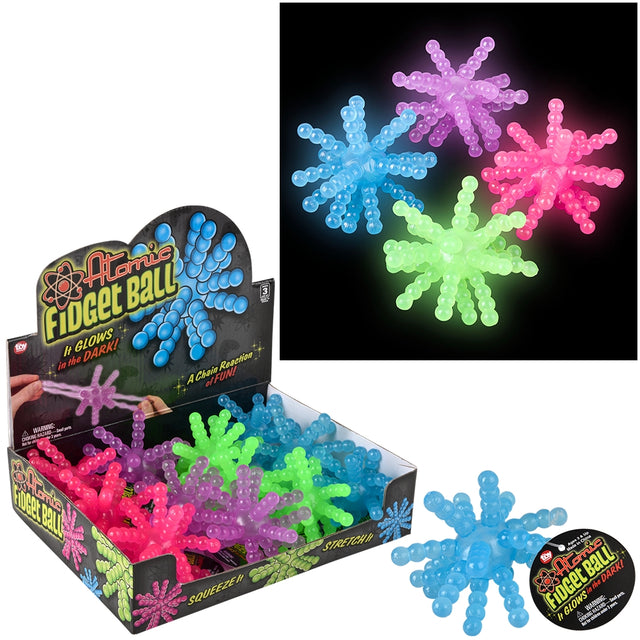 Glow In Dark Atomic Balls (12 Ct)