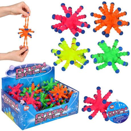 Atom Ball Stretch Toy (36 Pc Display)
