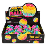 Light-Up Suction Cup Ball (12 Pc Display)