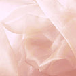 Baby Pink Sparkle Crystal Sheer Organza Fabric - Baby Pink, Sparkle Crystal, 60" Width
