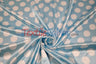 Polka Dot Charmeuse Satin Fabric - 58/60" Width, Multiple Colors, 1.5" Dots (1 Yard)