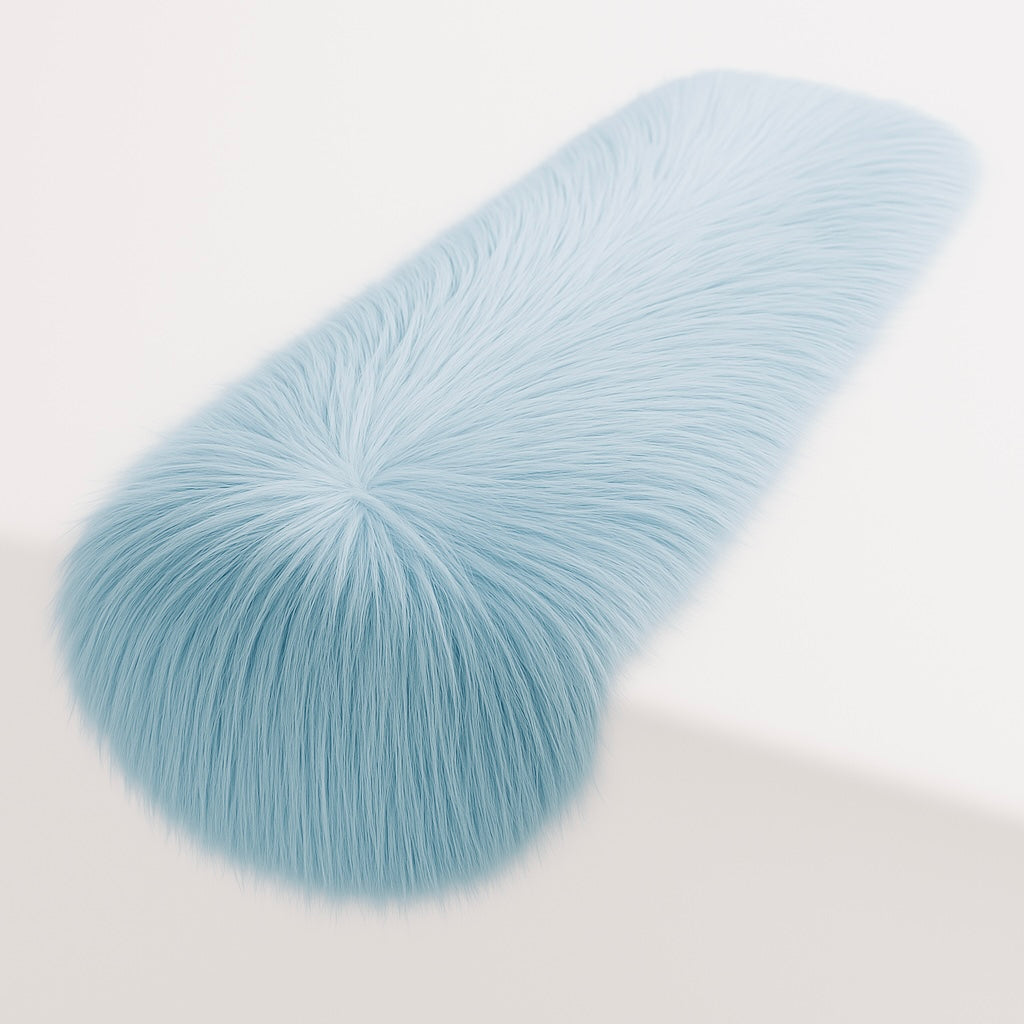 Faux Fur Tablecloth Shaggy Luxurious Dining Table