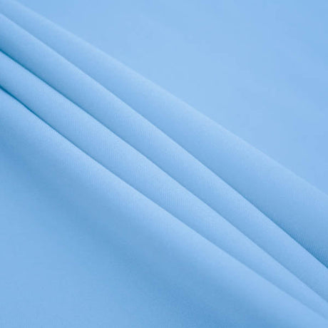 Light Blue Polyester Poplin (60″) Fabric