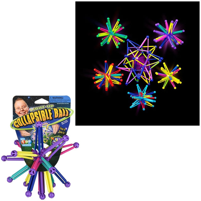 Light-Up Collapsible Ball (12" Dozen)