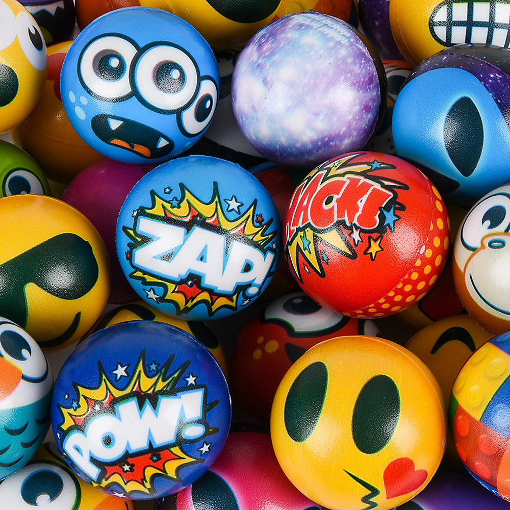 Foam Ball Assortment (100/Unit)
